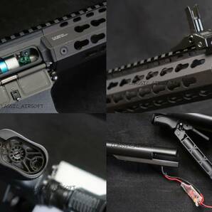 本体のみ！G&G ARMAMENT製 CM16 SRS 7インチ KEYMOD仕様 MOSFET/ETU搭載 電子トリガー 電動ガン！レプリカ Trijicon SROダットサイト付き！の画像7