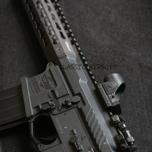 本体のみ！G&G ARMAMENT製 CM16 SRS 7インチ KEYMOD仕様 MOSFET/ETU搭載 電子トリガー 電動ガン！レプリカ Trijicon SROダットサイト付き！の画像5