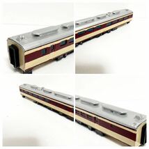 鉄道模型 キシ80 24 車体 ボディ 床板 床下機器 ペーパークラフト HOゲージ ジャンク_画像6