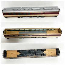 鉄道模型 キシ80 24 車体 ボディ 床板 床下機器 ペーパークラフト HOゲージ ジャンク_画像4