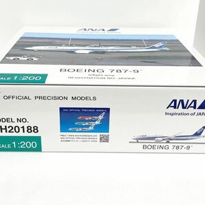 全日空商事 1/200 ANA ボーイング 787-9 JA936A NH20188 OFFICIAL PRECISION MODELS BOING飛行機 模型 の画像2