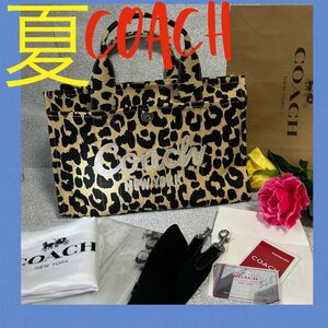 COACH カーゴトートバッグ新品ラージ