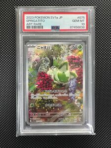 【PSA10】ポケモンカード　ニャオハ　AR