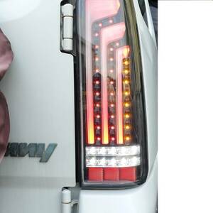  Jimny JB23., Manufacturers unknown after market LED tail lamp Suzuki Jimny 