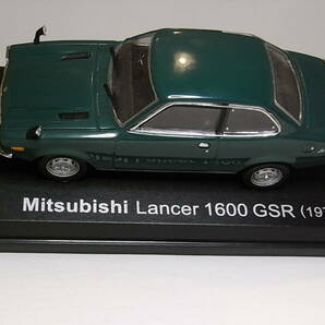 ミツビシ ランサー1600GSR(1973) 1/43 アシェット 国産名車コレクション ダイキャストミニカーの画像7