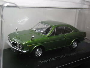 未開封 ホンダ 1300クーペ(1970) 1/43 アシェット 国産名車コレクション ダイキャストミニカー