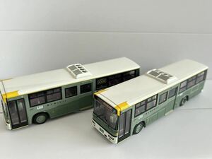 期間限定 ワンマイル 富士急行 一般路線バス リアルダイキャスト 1/80 松姫行 上野原行 2台セット