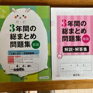 中学国語　中学理科　３年間総まとめ　２冊