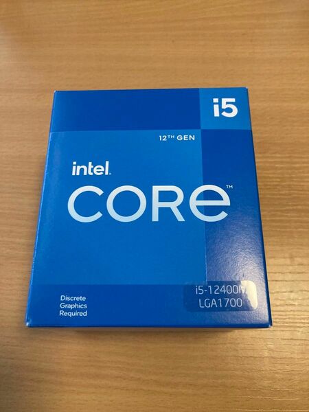 Intel Corei5-12400F付属品CPUクーラー
