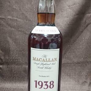 マッカラン 1938 35年 The MACALLAN 未開栓 箱付きの画像2