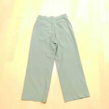 スタイリスト MB さん絶賛♪ タックワイドパンツ（ツータック・丈標準69～71cm） L GREEN UNIQLO ユニクロ 456116 げんじ Genji まとめ_画像5