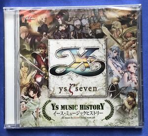 ◆新品/未使用　非売品 CD イース・ミュージックヒストリー PSP イース 7 日本ファルコム NIHON FALCOM Ys Seven MUSIC HISTORY