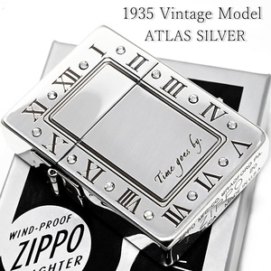 ZIPPO 1935復刻 外ヒンジ アトラス シルバー ジッポー ライター