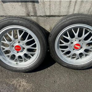 BBS 15インチ5.5j 4穴　45 アドバンdB 165/55/154本