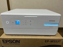 EPSON EP-M553T インクジェットプリンター 複合機 プリンター スキャナ コピー　　ホワイト _画像2