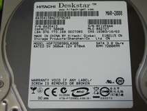 2台セット 日立 HITATI HDP725050GLA360 HDD 500GB 3.5インチ オウルテック 外付け3ステップHDDケース OWL-EGP35/CEU_画像6
