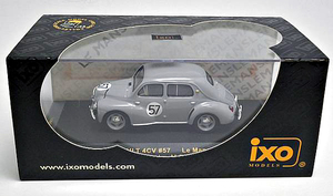 イクソ 1/43 RENAULT 4CV #57 Le Mans 1949