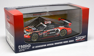 EBBRO エブロ 1/43 G'ZOX ・ SSR-HASEMI Z JGTC 2004 [ LATE TYPE ] BLACK/RED(43614)