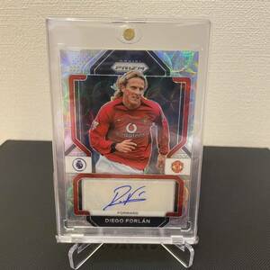 直筆サインカード2022-23 PANINI PRIZM PREMIER LEAGUE DIEGO FORLAN SCOPE AUTO