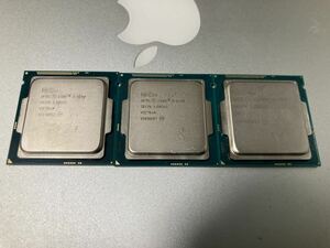 CPU Intel Core i3-4160 3枚セット【売り切り】