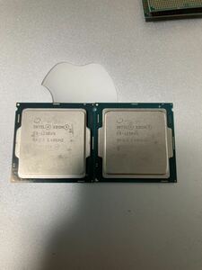CPU Intel XEON E3-1230V5 2枚セット【売り切り】