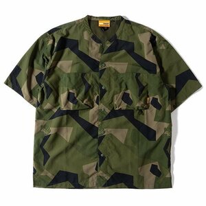 GRIP SWANY SUPPLEX CAMP SHIRT 3.0 GSS-32 グリップスワニー キャンプシャツ ギアショーツ SWD CAMO サイズXL 新品