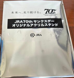 JRA70th サンクスデーオリジナルアクリルスタンドとぱたぱたメモ（東京競馬場ver）セット