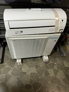 DAIKIN ダイキン Eシリーズ ルームエアコン F56YTEP-W + R56YEP 18畳用 200V リモコン有 2021年製 現状品