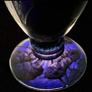 【極美品】ドーム兄弟 スミレ文花瓶 ドームナンシー Daum Nancy 本物 花瓶の画像10