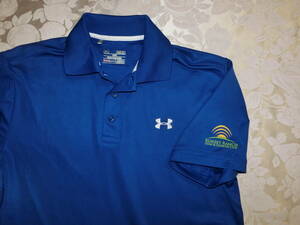 アンダーアーマー under armour ポロシャツ Hawaii Sunset Ranch CC サンセットランチ 青い 半袖シャツ ゴルフシャツ ポロシャツ LL XL 