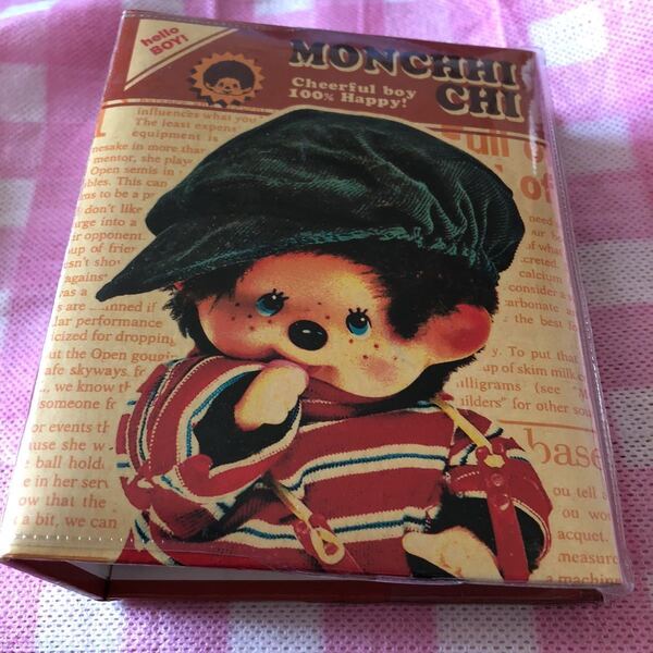 *激レア*レトロ MONCHHICHI モンチッチ 100枚収納 アルバム セキグチ