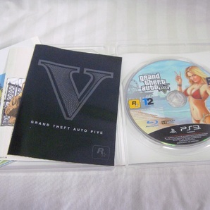 送料無料！盤面美品読み込み良好！●PS3ゲームソフト●グランドセフトオート５ gRand theFt auto V●マップありの画像3