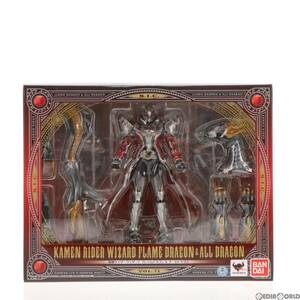 [ б/у ][FIG]S.I.C. Kamen Rider Wizard f Ray m Dragon & все Dragon конечный продукт передвижной фигурка Bandai (61149992)