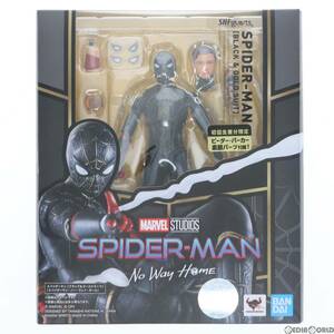 【中古】[FIG]初回特典素面パーツ付属 S.H.Figuarts(フィギュアーツ) スパイダーマン[ブラック&ゴールドスーツ](スパイダーマン:ノー・ウェ