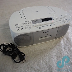 動作品 TOSHIBA CDラジオカセットレコーダー TY-CDS7 ラジカセ