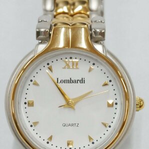 ★1-④5本セット！！★新品!!稼働中!! Lombardi クォーツ コンビ色 レディース 金属バンド 腕時計 ウォッチの画像6