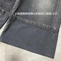 2024SS Maison MIHARA YASUHIRO メゾン ミハラ ヤスヒロ☆Rolled-up Denim Pants ロールアップ ワイド デニム パンツ/サイズ38 定価84700円_画像7