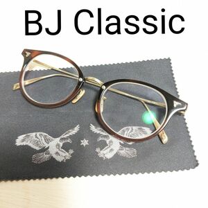 送料込◆BJ CLASSIC COLLECTION COM-510N NT メガネ　サングラス　BJクラシック　日本製　チタン