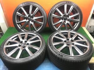 6r-276) 255/35R19, 235/35R19 MICHELIN Pilot Sport 2022年 7.5分山 レクサス GS Fスポーツ純正