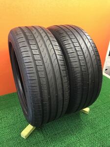 5r-239) 225/50R17 PIRELLI P7 (BMW純正ランフラット) 7分山 2本 