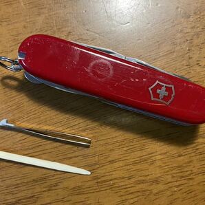 【送料込み】VICTORINOX ビクトリノックス マルチツール レザーケース付きの画像4