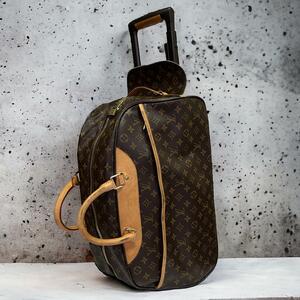 1円【希少】Louis vuitton ルイヴィトン モノグラム エオール50 レザー 2WAY スーツケース ボストン バッグ 出張 旅行 メンズ レディース