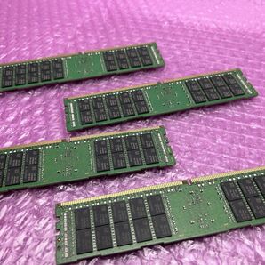 ★サーバー用メモリ★合計128GB 32GBx4枚セット SAMSUNG 32GB 2Rx4 PC4-2400T-RA1-12-MC0★現状引き渡し★の画像3