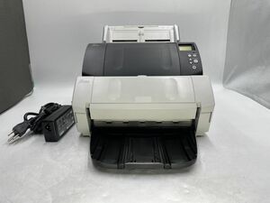 ★A4スキャナ+裏面インプリンタセット★FUJITSU Image Scanner fi-7160+fi-718PR★現状引き渡し★通電のみの動作確認★