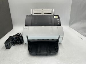 ★A4スキャナ+裏面インプリンタセット★FUJITSU Image Scanner fi-7160+fi-718PR★現状引き渡し★通電のみの動作確認★