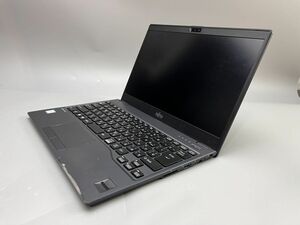 ★1円スタート★第8世代★富士通 LIFEBOOK U938/VW Core i7 8550U 8GB SSD256GB★現状引き渡し★OS無★BIOS起動までの動作確認★