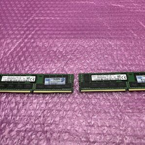 ★サーバー用メモリ★2枚セット合計64GB SKhynix 32GB 2Rx4 PC4-2133P-RB1-11★現状引き渡し★動作未確認★の画像1