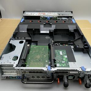 ★1円スタート★DELL PowerEdge R730 Xeon E5-2620 v4 x2基 32GB★現状引き渡し★ストレージ/OS無★BIOS起動までの動作確認★の画像3