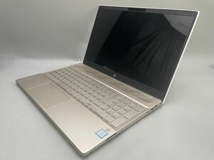 ★1円開始★第8世代★HP Pavilion Laptop Core i5 8250U 4GB★現状引渡し★ストレージ/OS無★BIOS動作確認★バッテリ膨張・ライン抜け他★