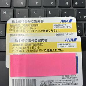 【番号通知】ANA全日空 株主優待券 １枚 (有効期限 ～2024/11/30迄)の画像1